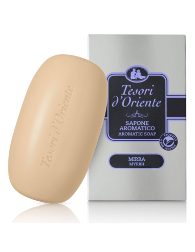 TESORI D'ORIENTE Mydło w Kostce Mirra 125g